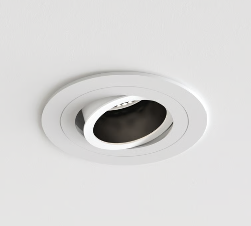 Showing a GU10 downlight for comparison to the Dino LED downlighter